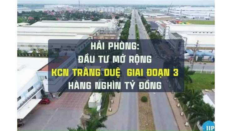 Bán đất nền phân lô gần khu công nghiệp Tràng Duệ